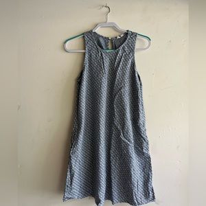 Gap tencel printed swing dress